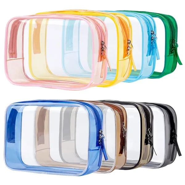 Clear Travel Toiletry Bag, Cosmetic Storage Pouch