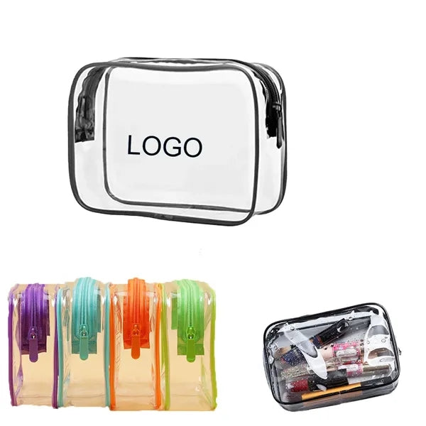 Clear PVC Cosmetic Makeup Bag