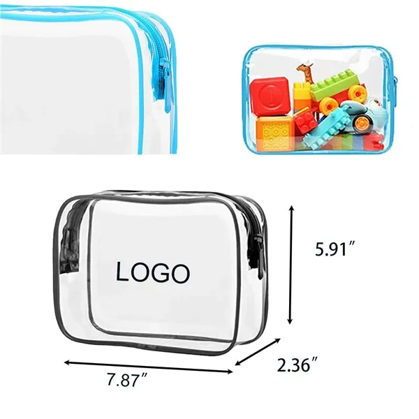 Clear PVC Cosmetic Makeup Bag
