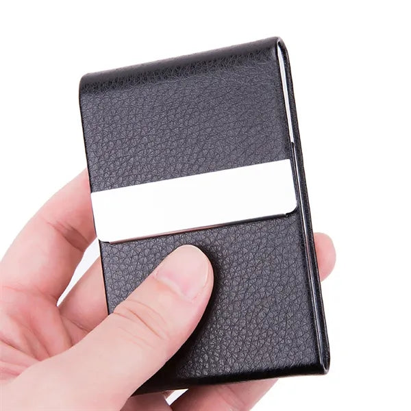 Business Name Card Holder Metal Box with Magnetic Clasp