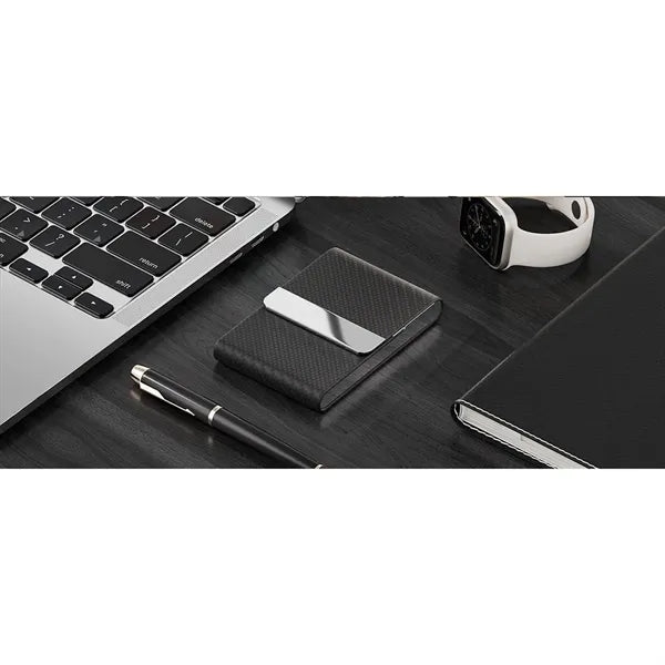 Business Name Card Holder Metal Box with Magnetic Clasp