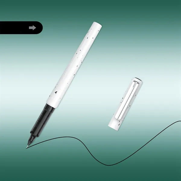 Plastic Cap Action Roller Ball Pen