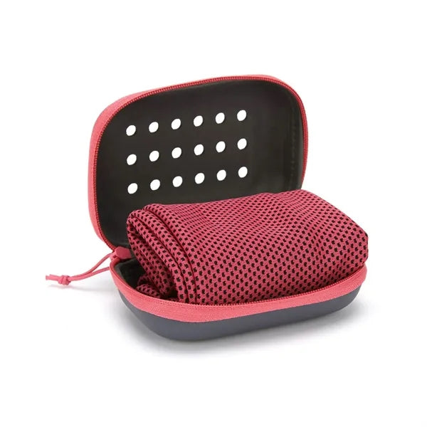 Sport Fast Drying Cooling Towel With Case