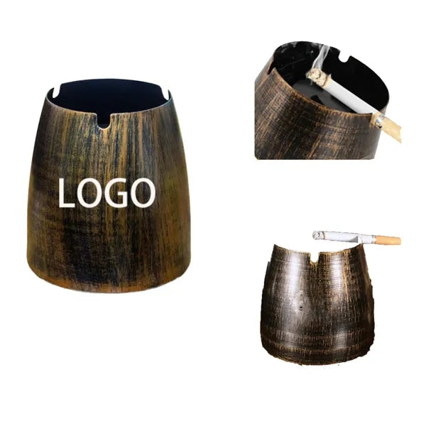 Iron Art Retro Creative Ashtray