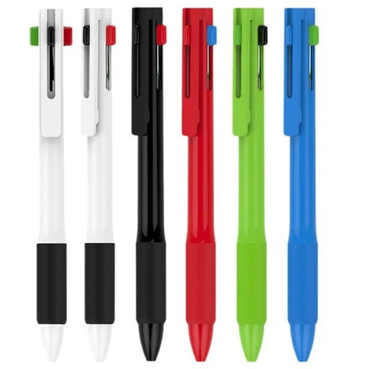 Plastic 4 in 1 Multi Color Ballpoint Pen