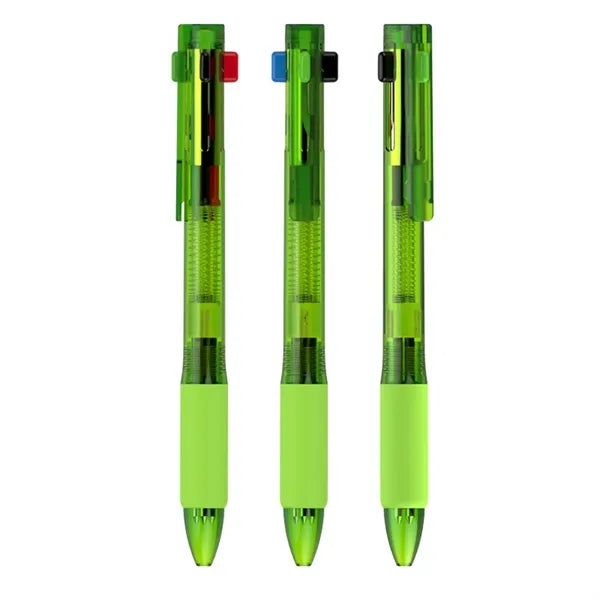 Plastic 4 in 1 Multi Color Ballpoint Pen