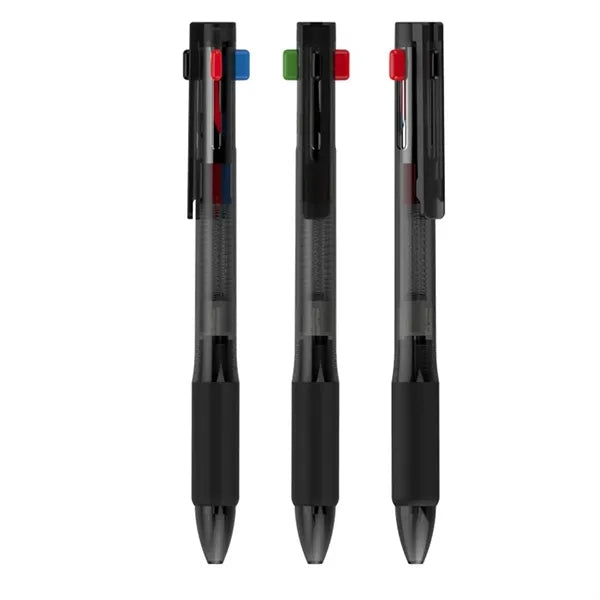 Plastic 4 in 1 Multi Color Ballpoint Pen