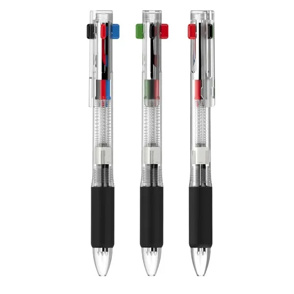 Plastic 4 in 1 Multi Color Ballpoint Pen