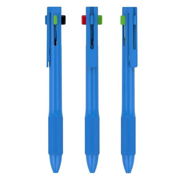 Plastic 4 in 1 Multi Color Ballpoint Pen