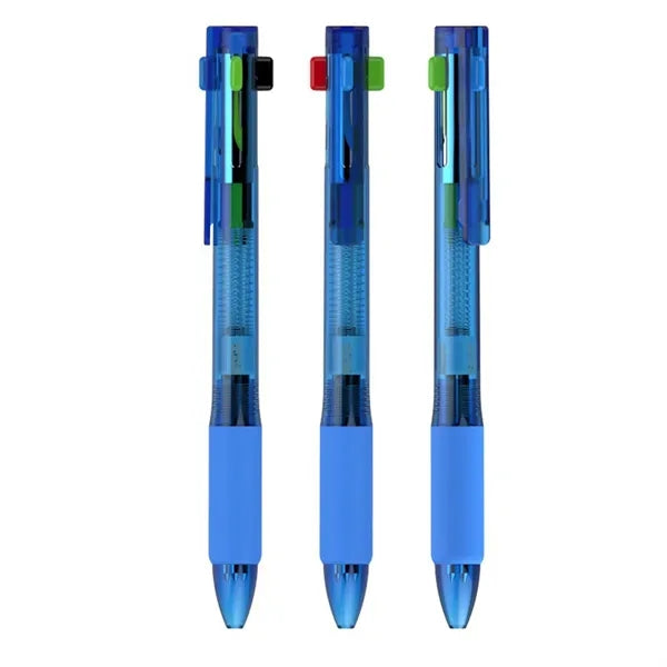 Plastic 4 in 1 Multi Color Ballpoint Pen