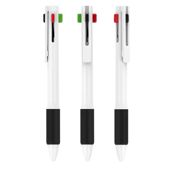 Plastic 4 in 1 Multi Color Ballpoint Pen