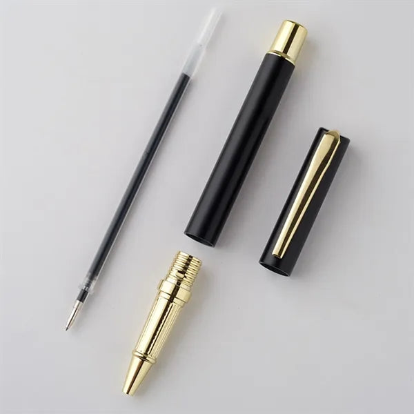 Ballpoint Colored Pen Clip Office Stationery Roller Ballpen