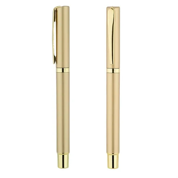 Ballpoint Colored Pen Clip Office Stationery Roller Ballpen