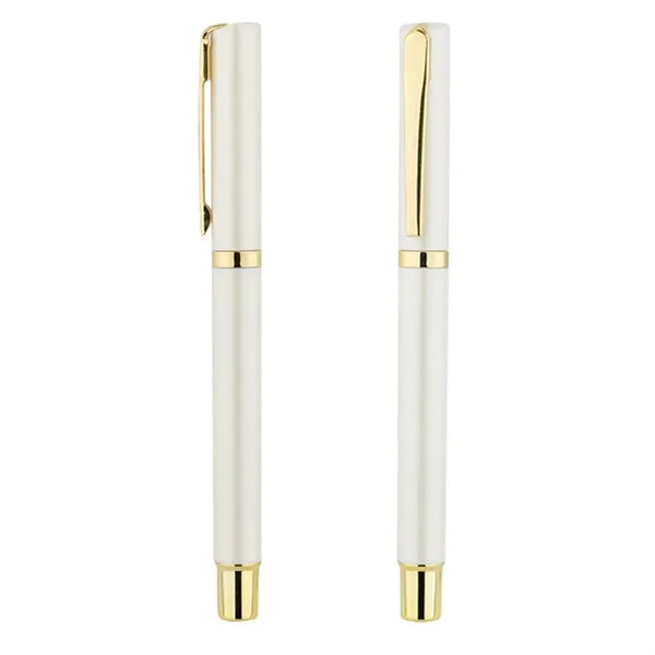 Ballpoint Colored Pen Clip Office Stationery Roller Ballpen