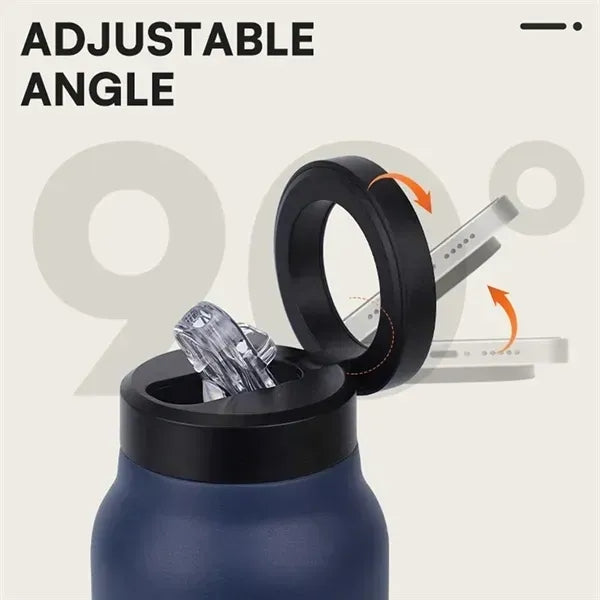 24oz MagSafe Compatible Water Bottle With Magnetic Phone Hol