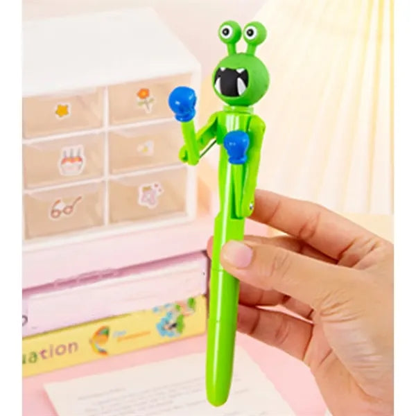 Boxing Pen with Punching Arm and Crisp Button Sound