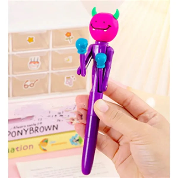 Boxing Pen with Punching Arm and Crisp Button Sound