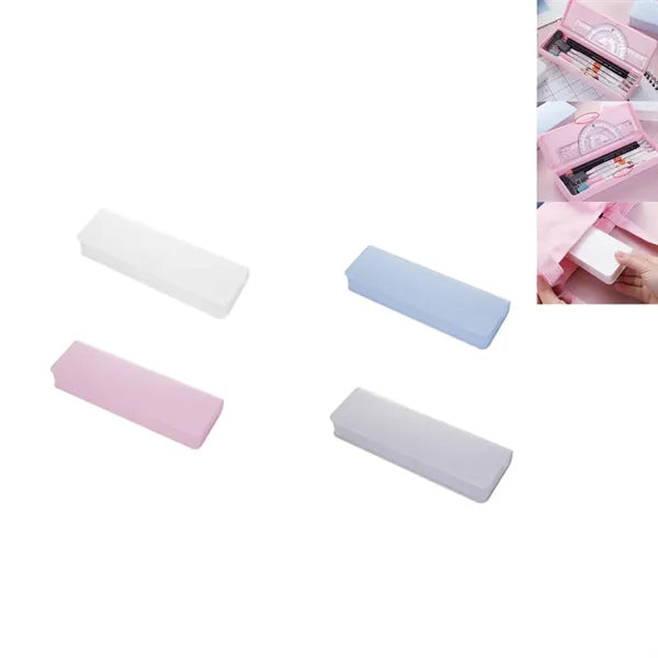 Simple Fashion Plastic Pencil Case