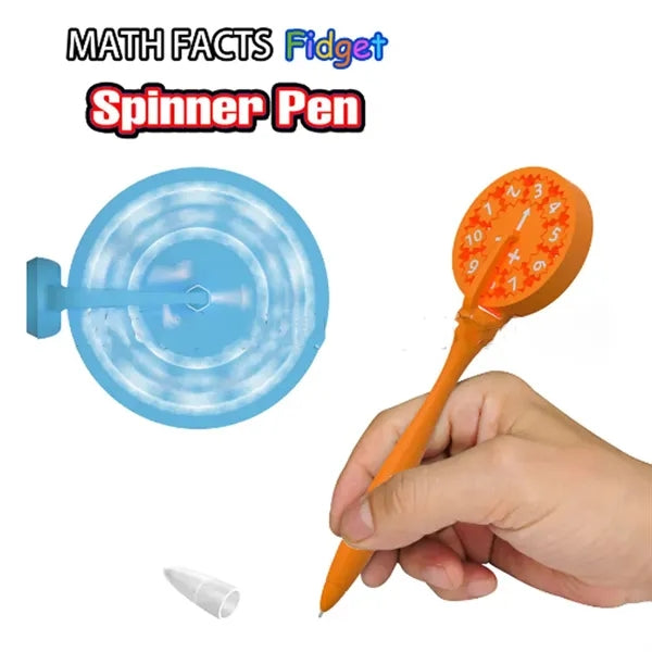 Math Fact Fidget Spinners Pen
