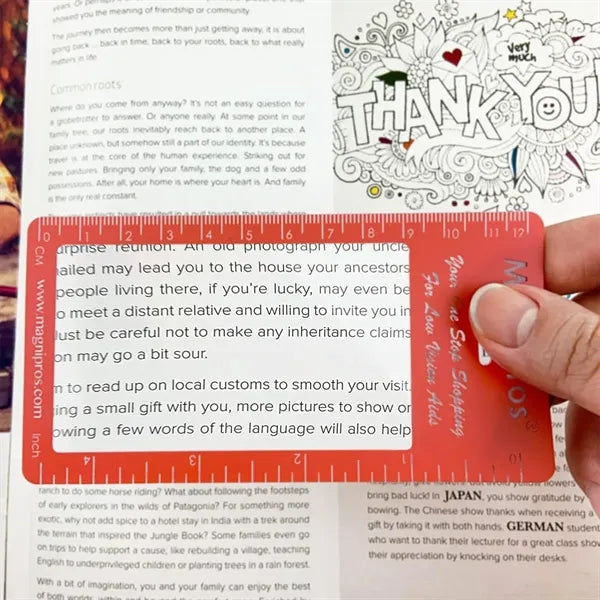 3X Bookmark Magnifier