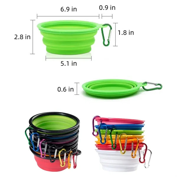 Pack Pet Bowl With Clip