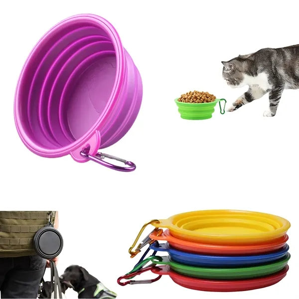 Pack Pet Bowl With Clip