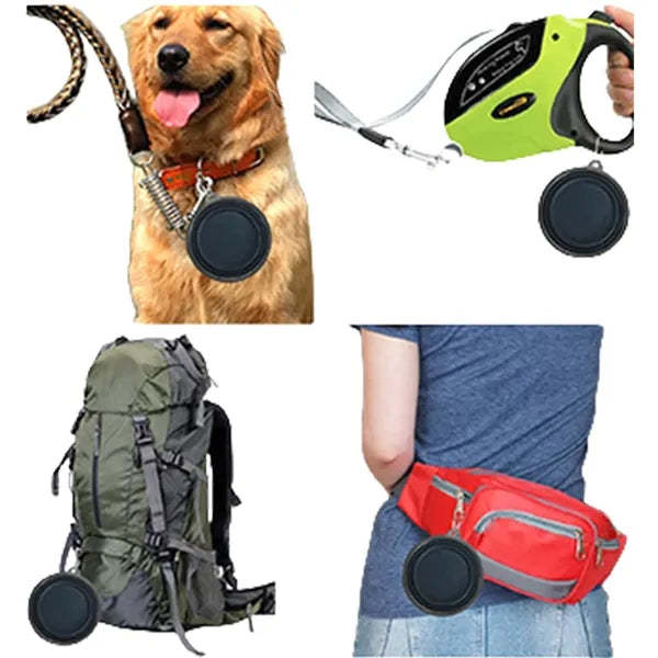 Pack Pet Bowl With Clip