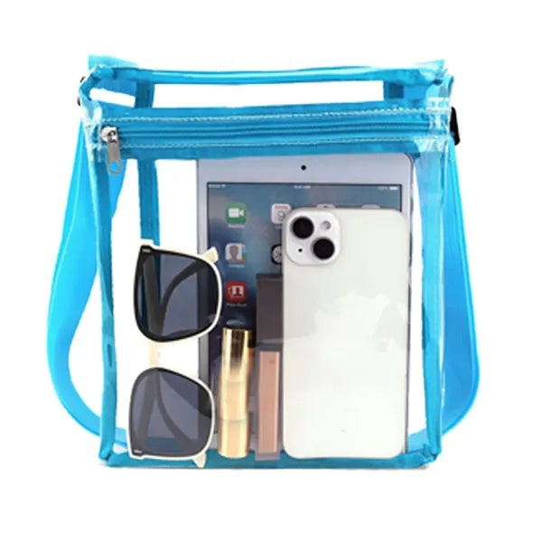 PVC Waterproof Crossbody Clear Bag