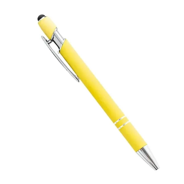 Rubberized Soft Touch Metal Ballpoint Pen