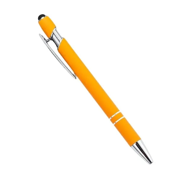 Rubberized Soft Touch Metal Ballpoint Pen