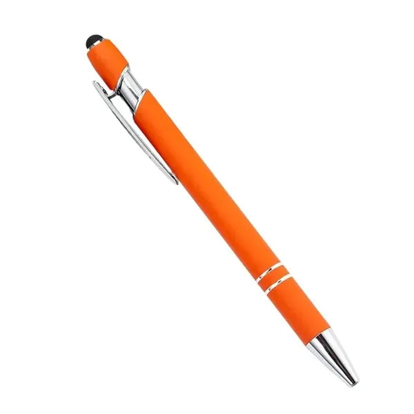 Rubberized Soft Touch Metal Ballpoint Pen