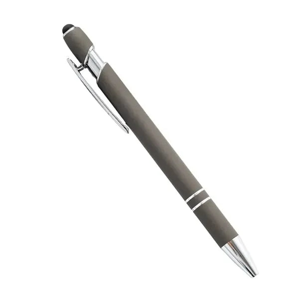 Rubberized Soft Touch Metal Ballpoint Pen