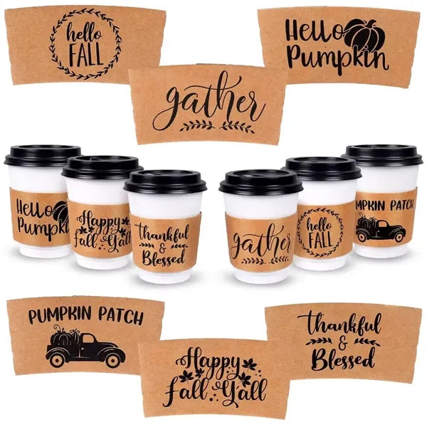 Kraft Anti-scalding Coffee Cup Sleeve