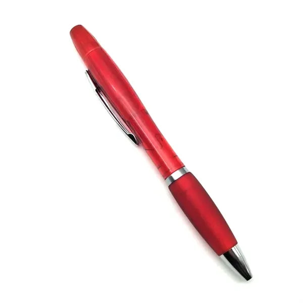 Curvy Pen with Highlighter