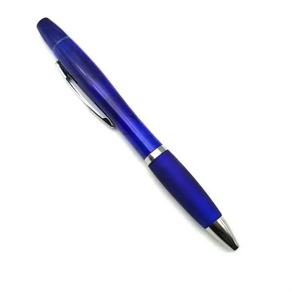 Curvy Pen with Highlighter