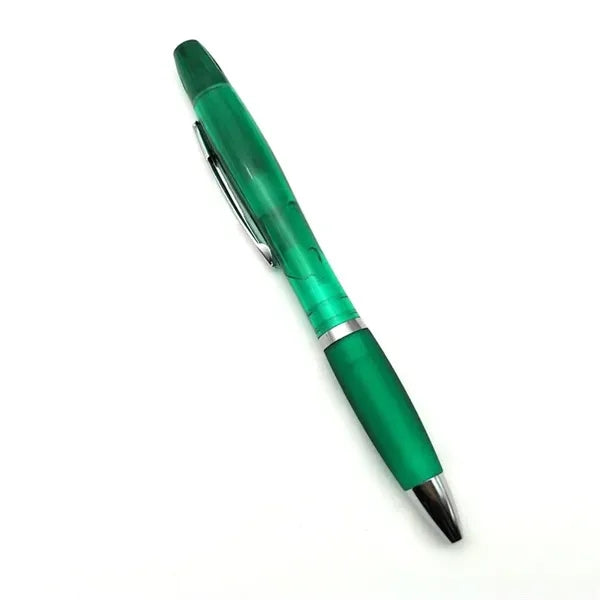 Curvy Pen with Highlighter