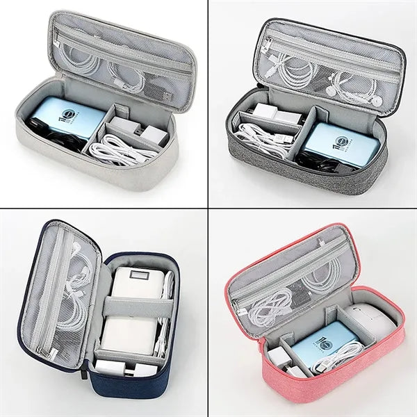 Multifunction Mobile Phone Digital Accessories Storage Bag