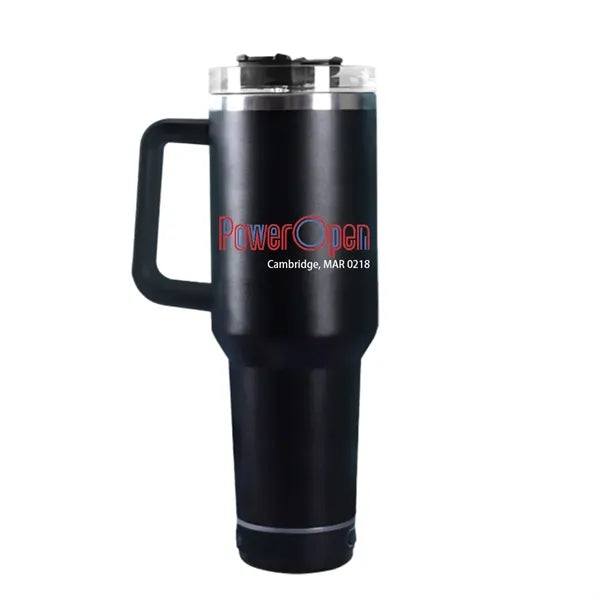40 OZ Stainless Steel tumbler with Bluetooth Speaker Series