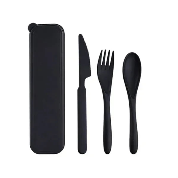 Portable Wheat Straw Cutlery Set