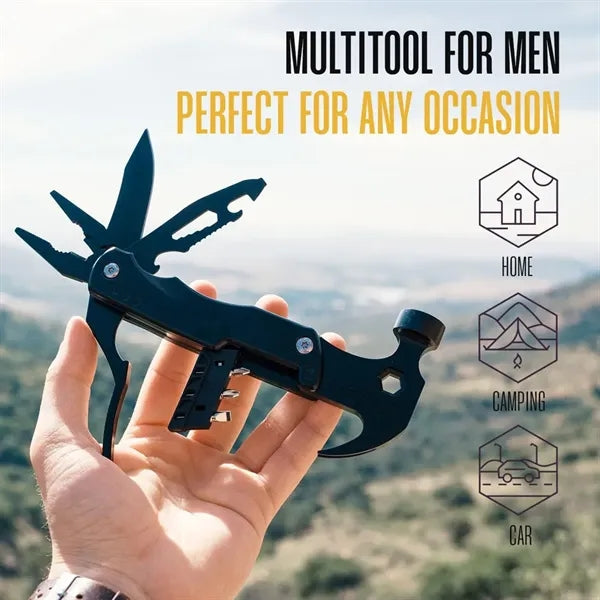 All in One Multitool Portable Folding Survival Hammer