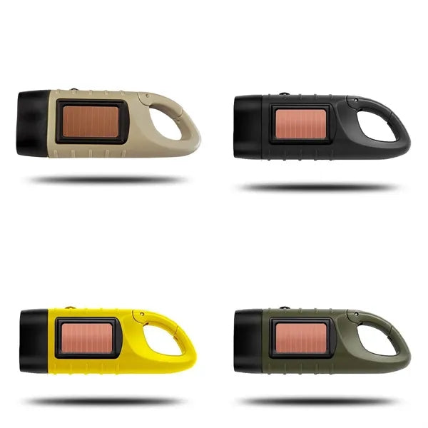 Mini Solar Hand Flashlight