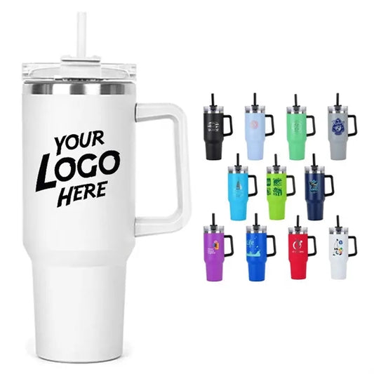 40 oz Insulated Tumbler & Straw Lid with Twist Closure