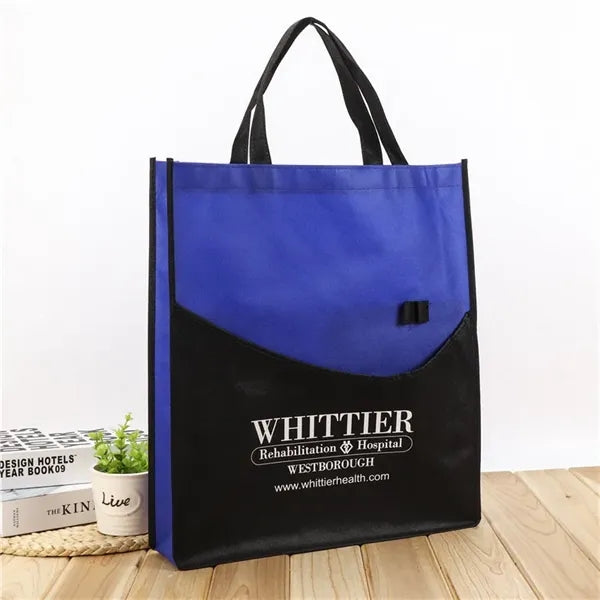 Non-woven Pocket Tote Bag