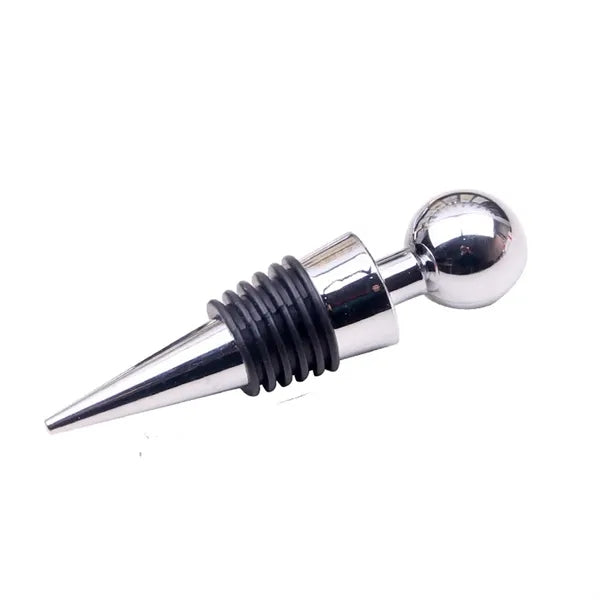 Metal Wine Bottle Opener Corkscrew & Stopper Box Set