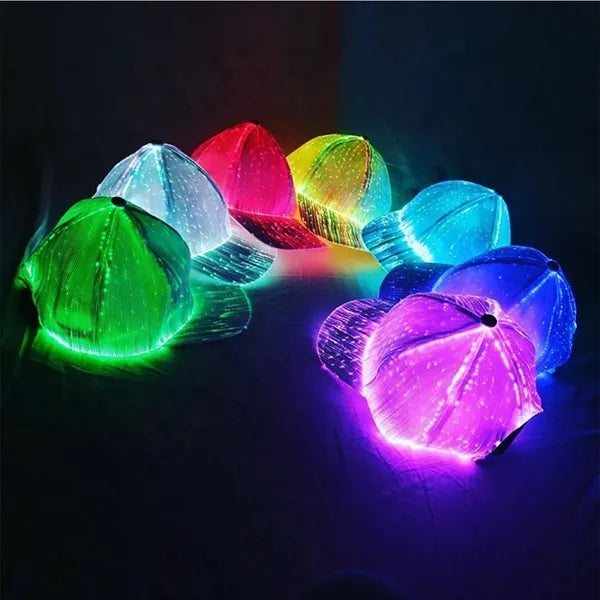 Fiber Optic Cap Led Hat