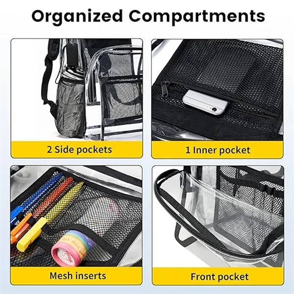 Pvc Transparent Backpack