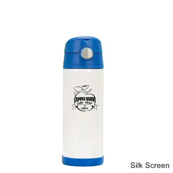 12 oz Stainless Steel Insulated Kids Bottle WIth Handle