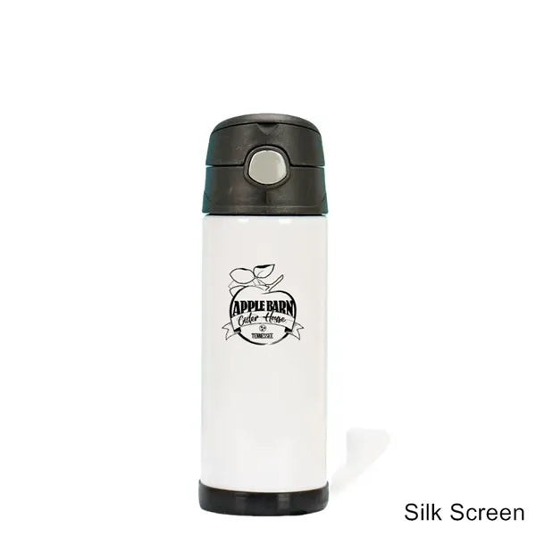 12 oz Stainless Steel Insulated Kids Bottle WIth Handle