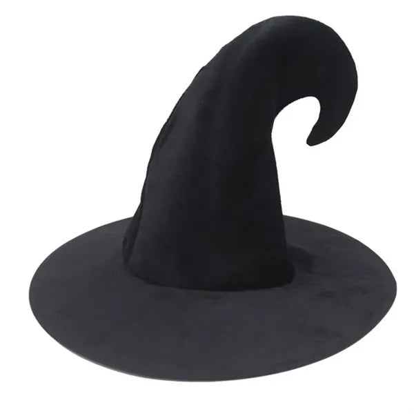 Witch Hat Angle Black Webbing Plus Silver Buckle Halloween