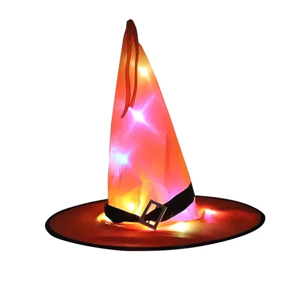 Halloween Hat Ghost Festival Led Witch Sorcerer
